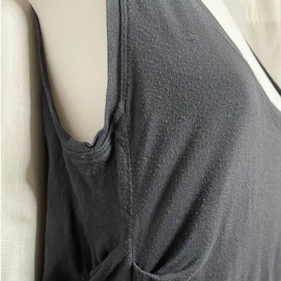 CAbi Gray Ruched Bodycon Tank Dress, Tunic Top #586 - Picture 7 of 9